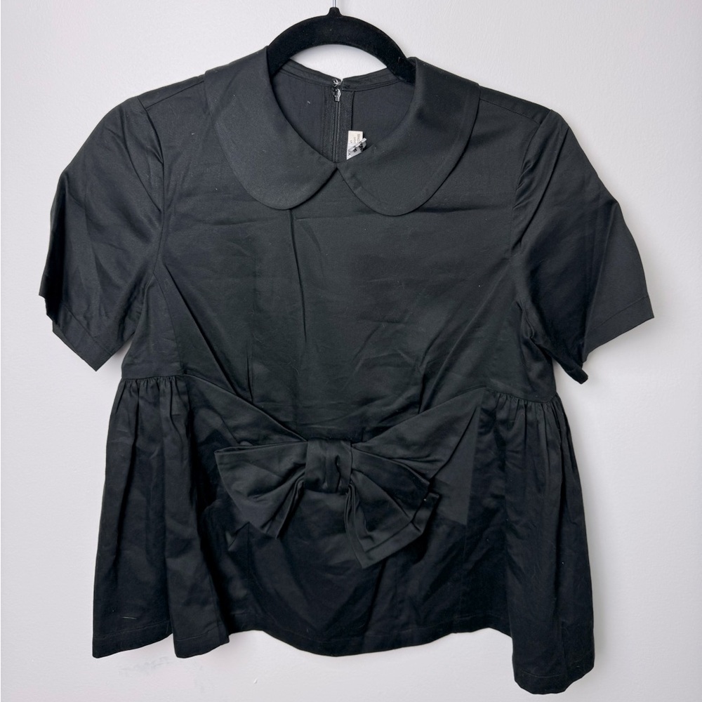 Comme Des Garçons Adorable Black Top With Back Zip-Up, XS